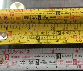 Sử dụng thước lỗ ban cần lưu ý điều gì?